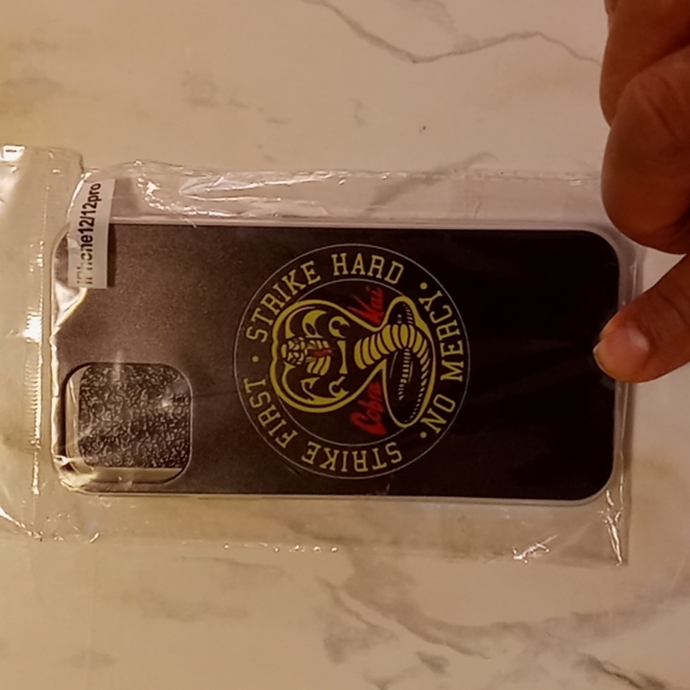 Strike First Strike Hard iPhone 12/12 Phone Cover